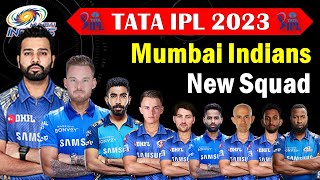 TATA IPL 2023 | Mumbai Indians Probable Squad | MI Team Squad 2023 | MI Full Players List