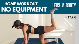 20-Min Leg Workout at Home with NO EQUIPMENT