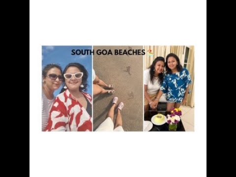 South Goa beaches we covered🏖👯‍♀️ #travelblogger #travelshorts #twinsisters #vacation #beach