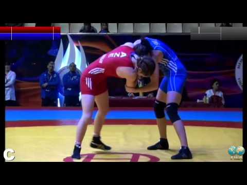 GGP2013 / Anjela DOROGAN - Fredrika Peterson (SWE) - FW 48 kg bronze medal match