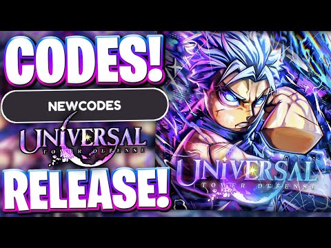 🔥[RELEASE] ALL WORKING CODES FOR UNIVERSAL TD! ROBLOX UNIVERSAL TOWER DEFENSE CODES