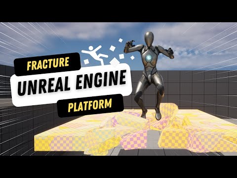 Unreal Engine - Fracture Platform Using Chaos Destruction - Tutorial