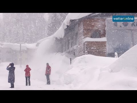 Endless snow in the Alps (07.01.2019)