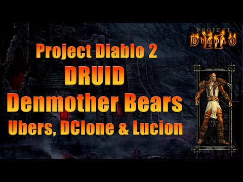 Project Diablo 2 Druid Guide — Denmother Summoner DClone & Lucion