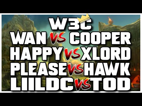 Grubby | W3C Season 3 Finals - Wan vs Cooper - Happy vs XlorD - Please vs HawK - LiilDC vs ToD