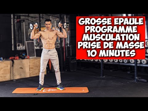 De grosses épaules musclées à la maison en 10 minutes !
