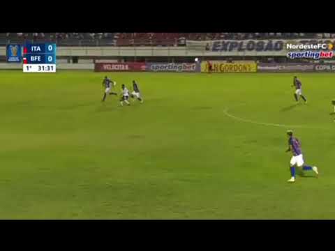 Itabaiana 0 x 1 Bahia De Feira Fase Preliminar Copa do Nordeste 2022 Golaço De Deon 12/10/2021