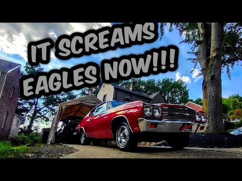 1970 Chevelle 2.5'' Pypes exhaust Full install!!!
