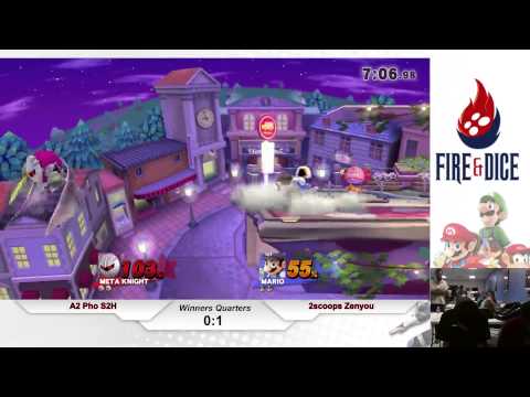 Fire&Dice Thursday #8 -  Zenyou vs S2H - Smash Wii U