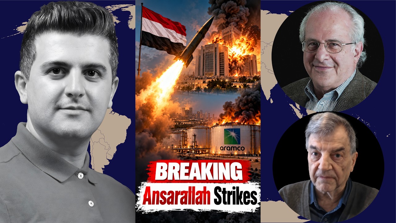 BREAKING: Ansarallah Strikes Saudi Defense Ministry HQ & ARAMCO - w/ Richard Wolff & Michael Hudson