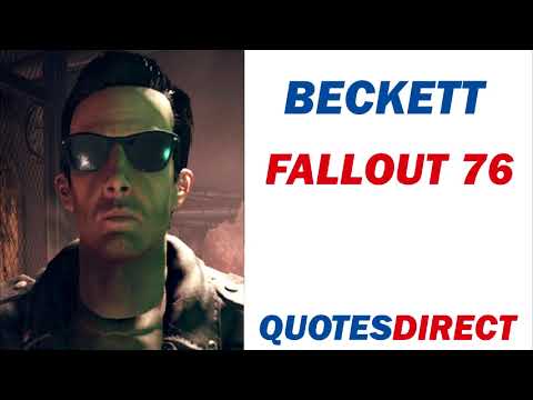 Beckett Quotes | Fallout 76