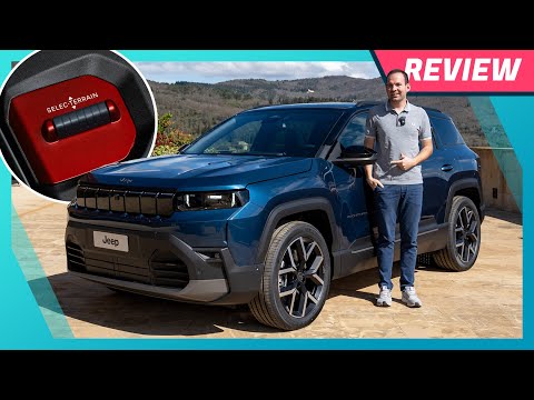 Neuer Jeep Compass 2025: Kurzer Rundgang | Viel Technik | Details zu Cockpit und Infotaiment