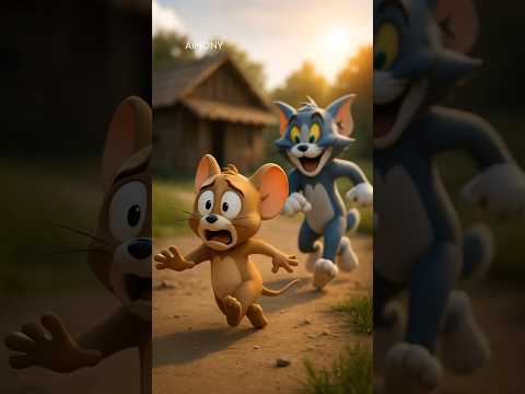 Tom Save The Jerry 😰😭 #tomandjerry #cartoon #ai #youtubeshorts #shorts