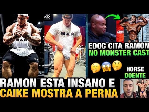 EDOC DIZ QUE RAMON É UMA ABERRAÇÃO - RAMON E CAIKE POSTAM ATUALIZAÇÕES + HORSE  DOENTE