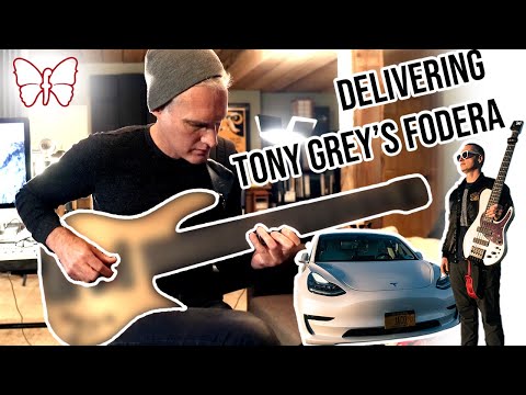 Hand Delivering a NEW FODERA SIGNATURE to TONY GREY || Mondays with Mike EP. 006 🦋