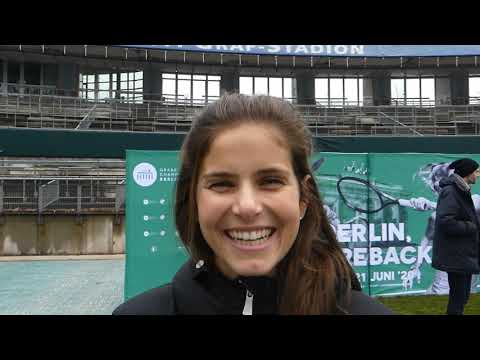 Julia Görges Interview - Tennis Turnier in Berlin, Porsche und Das Spiel auf Rasen