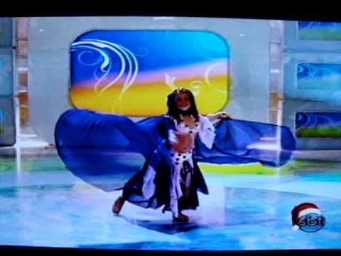 BIANCA TUCCI DANÇANDO NO PROGRAMA SILVIO SANTOS 20/12/2009