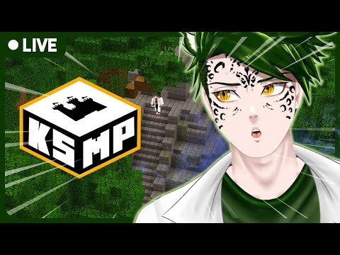 Biólogo Andy explores ruins...you won't believe what he finds! Minecraft KSMP #1