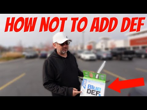 How To Add Diesel Exhaust Fluid (DEF) to your Diesel BMW