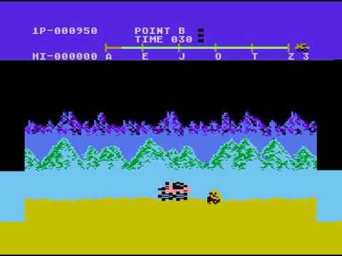 Moon Patrol body shop !  [Atari 800 Arcade sprite hack]