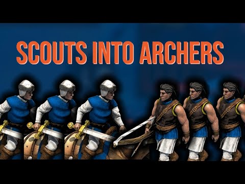 The best Scouts into archers build order! | Age of empires 2 DE