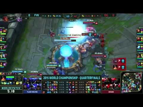 2015 World Championship - Quarterfinals| FW vs OG Backdoor