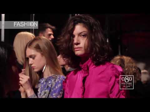 LOA by LIDIA AGUILERA Backstage 080 Barcelona Fashion Fall Winter 2018 19 - Fashion Channel