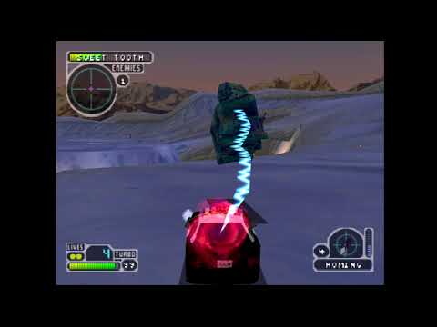 Twisted Metal 3 - PSX - Outlaw - Full Playthrough Movie