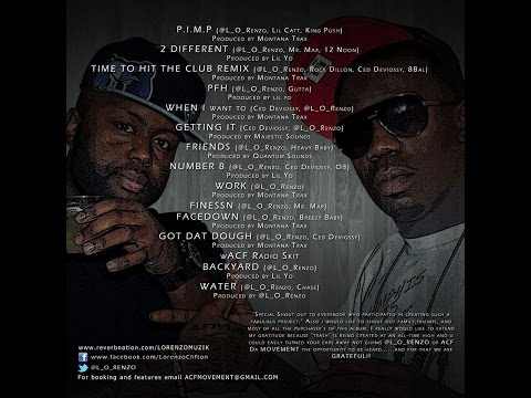 ACF DA MOVEMENT VOLUME I (FULL ALBUM) BY L.O.RENZO