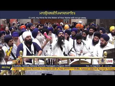 039 Ambala 16Aug2019 SatEve RSK Bhai Manjit Singh Jee Dyalpur