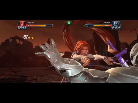 Medusa soloes Variant 1 chapter 3 map 2 Ultron boss!