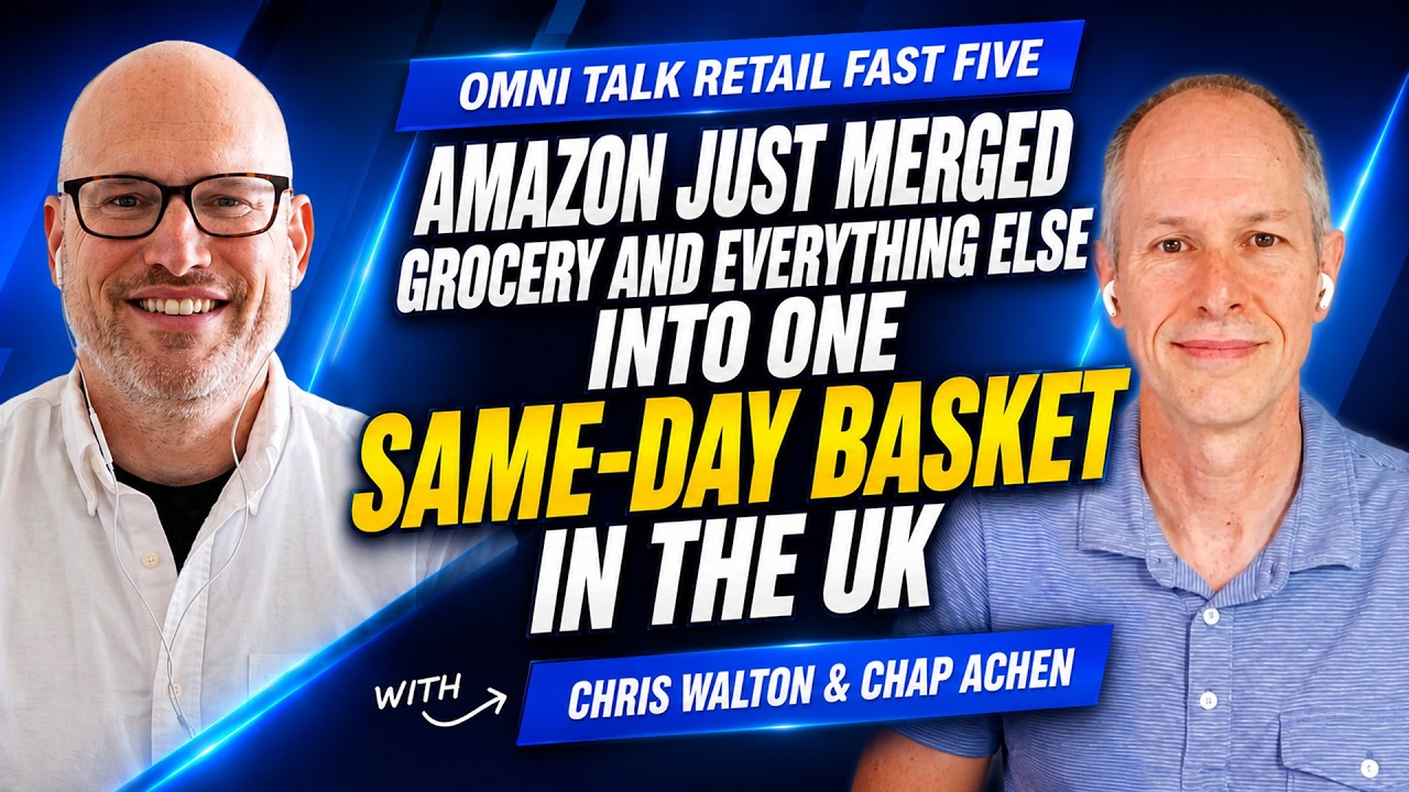 Amazon Just Merged Grocery And Everything Else Into One Same-day Basket In The UK | Fast Five Shorts