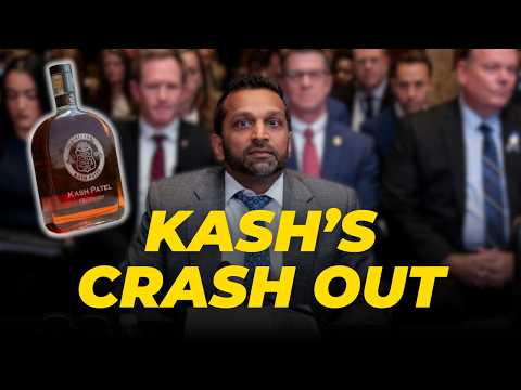 Drinking Problem? Bourbon Bottles with the FBI Logo on Them? Kash Patel Has It All.