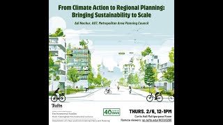 From Climate Action to Regional Planning  Bringing Sustainability to Scale