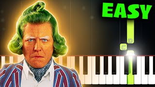 Oompa Loompa (Wonka) - EASY Piano Tutorial
