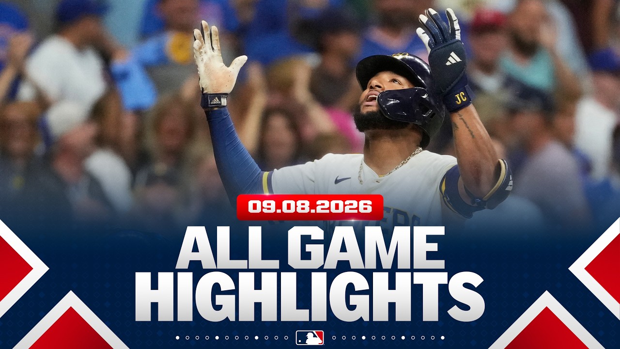 Highlights from ALL GAMES on 9/8 (Brewers walk off the Cubs, Montes hits 474-foot HR and MORE!)