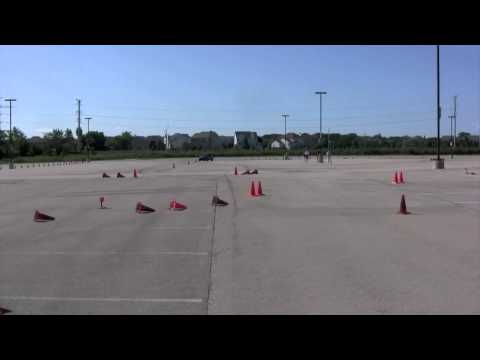 2002 BMW E39 M5 AutoX August 2010 at Sears Center with TSSCC