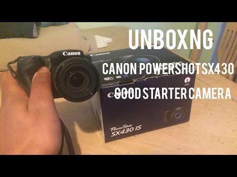 Unboxing My new camera *CANON* Powershot SX430 IS