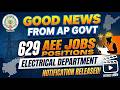 AP Power Sector Recruitment 2026 629 Assistant Executive Engineer AEE Vacancies Notification