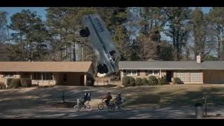 Stranger Things - Eleven flip over the van (HD 1080p)