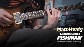 Video thumbnail for @Fishman_Music Pickups: MATTHEW HEAFY Custom Series by IP Guitars