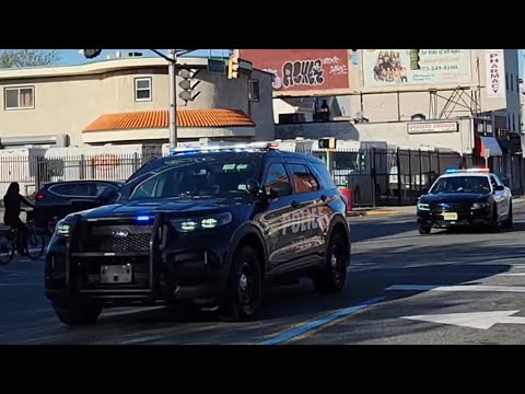 Passic Nj multiple Passic Pd Units Responding Down Town 4-14-21