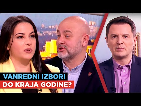 Vanredni izbori do kraja godine? | Biljana Šahrimanjan Obradović i Marko Lakić | URANAK1