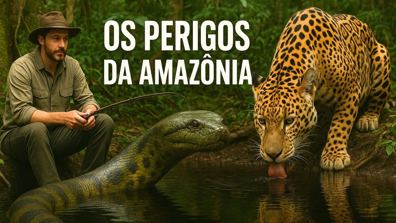 PERIGOS da AMAZÔNIA: ANIMAIS E INSETOS que VOCÊ NUNCA VAI QUERER ENCONTRAR!