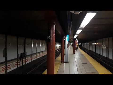 Not in Service R62 #1331 passing Central Park North - 110th Street