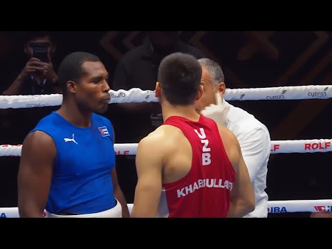 QF 92kg KHABIBULLAEV Turabek 🇺🇿 vs LA CRUZ PERAZA Julio Cesar 🇨🇺 | IBA 2025 Men’s WBCHs
