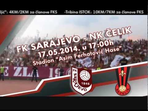 Najava: FK SARAJEVO - NK Čelik