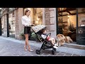 миниатюра 1 Видео о товаре Коляска прогулочная Peg-Perego Selfie, Atmosphere (Серый)