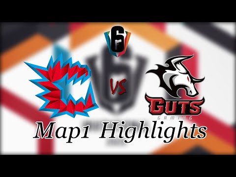 CAG vs GUTS Gaming Map1 銀行 | Six Invitational 2020 日本代表決定戦 Day2 ハイライト【レインボーシックス シージ】