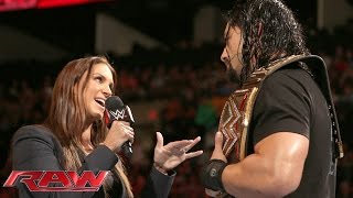 Roman Reigns doesn&#39;t back down to the McMahon family: Raw, January 4, 2016